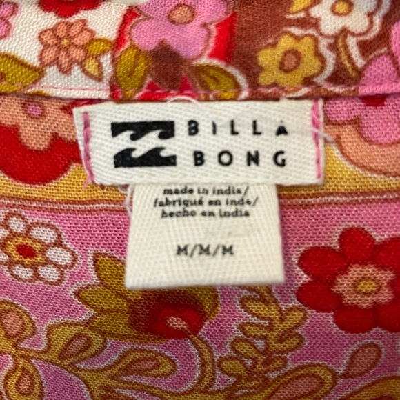 NWT! Billabong Day After Day Oversized Button-Down Shirt - Picture 7 of 10